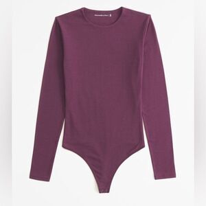 Abercrombie & Fitch cotton blend seamless bodysuit size Small